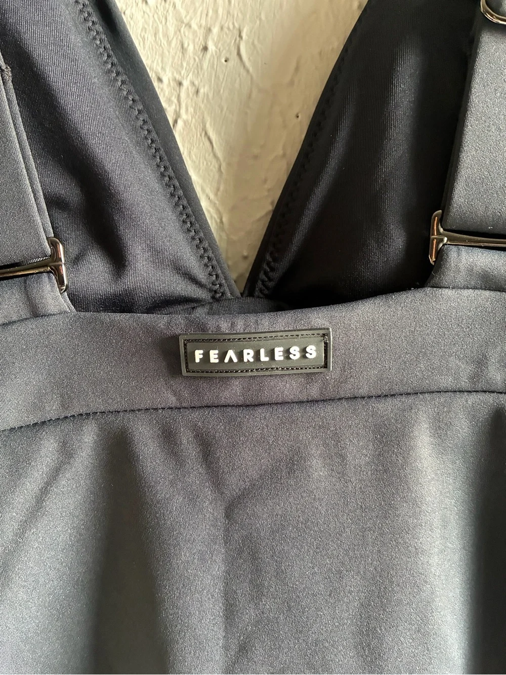 Fearless Australia All Day One Piece Swimsuit M NWT Matte Black Tummy Control.